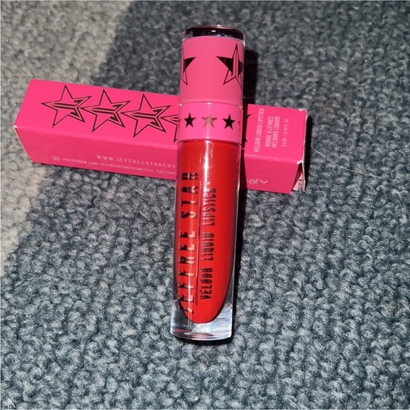 Jeffree Star Cosmetics REDRUM Velour Liquid Lipstick Matte Red NEW Full Size - Picture 7 of 13